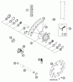 FRONT WHEEL