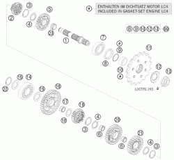 TRANSMISSION II - COUNTERSHAFT