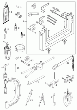 Special tools (engine)